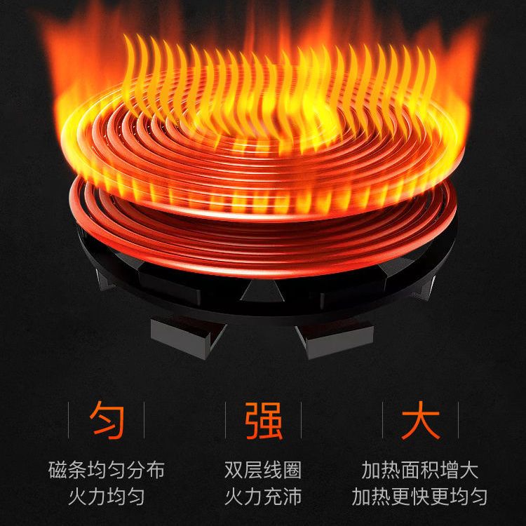 Hemisphere Induction Cooker Household Cooking Hot Pot Integrated Multifunctional Battery Oven Pot Genuine Energy Saving Waterproof Set