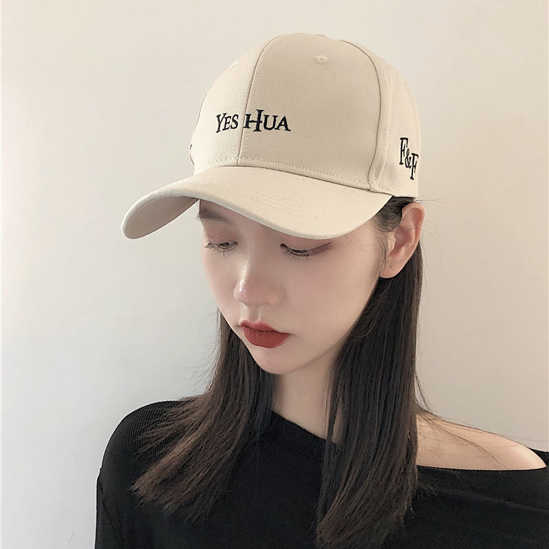 hat women‘s spring and autumn korean style versatile trendy baseball cap outdoor peaked cap women‘s tennis cap spring and summer sun protection lengthened brim