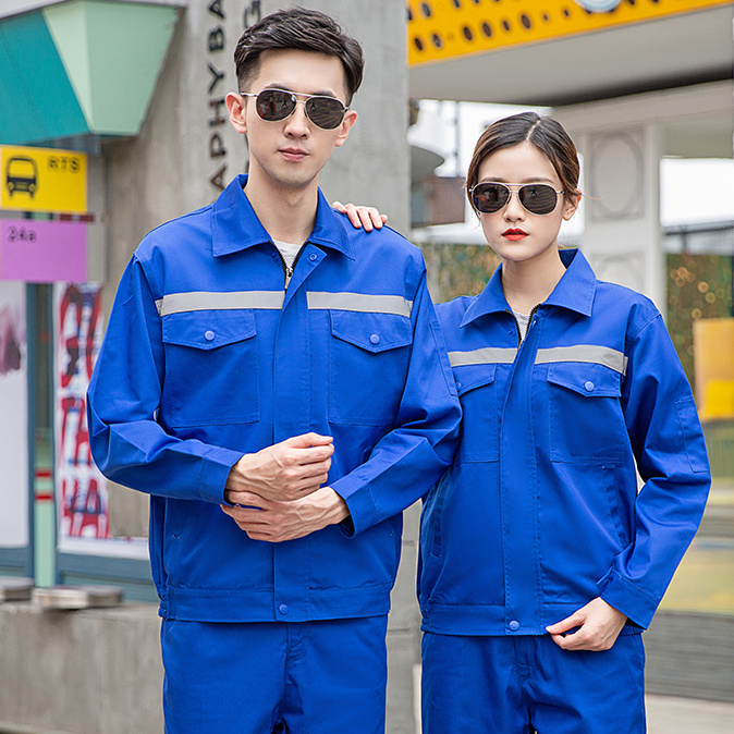 wear-resistant overalls suit men‘s and women‘s sanitation cleaning site durable tooling decoration labor protection clothing tops and pants customization