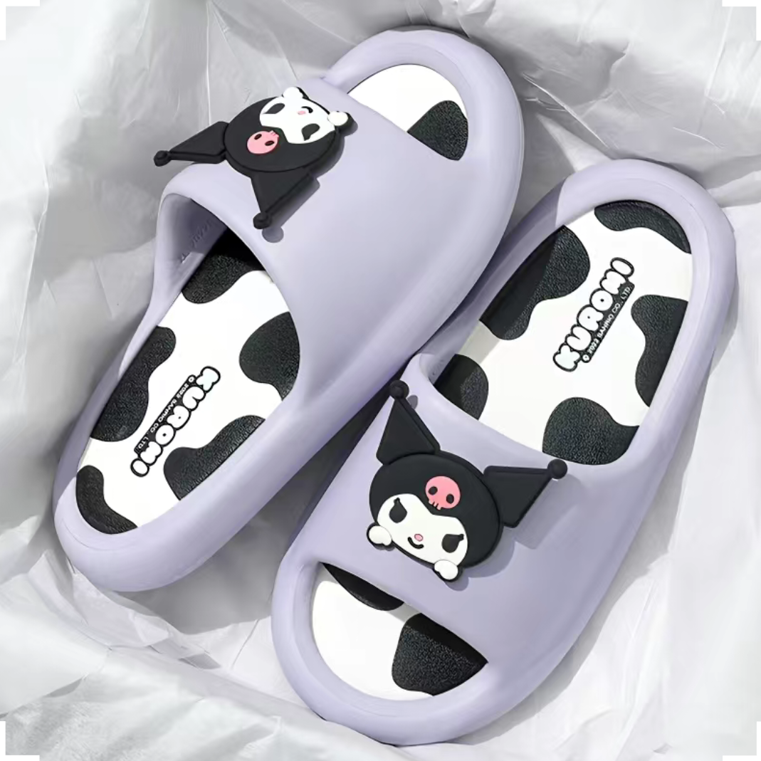 genuine sanrio slippers women‘s outer wear soft bottom shit feeling home dormitory cute ins girl style flip flops