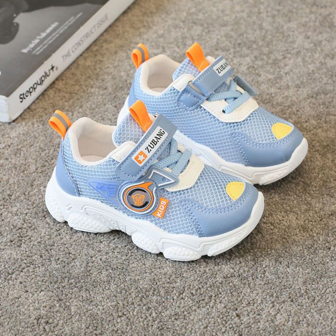 1-5 years old 3 children sneaker girls transparent net summer 2024 new boys' net shoes children coolname sneaker baby shoes