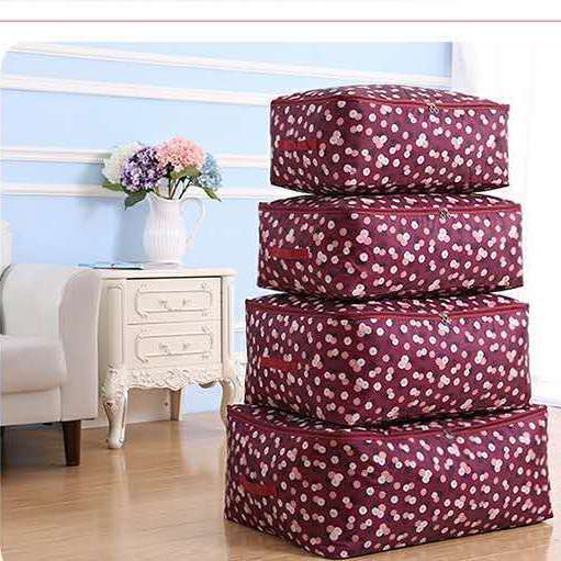 Oxford Cloth Storage Bag Quilt Storage Bag Quilt Clothing Luggage Storage Bag Storage Clothes Multifunction Storage Bag