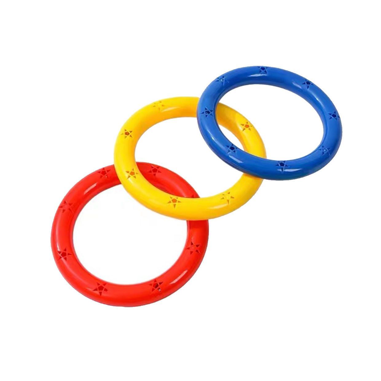 Kindergarten Audio Gymnastics Ring Morning Exercise Rattle Equipment Children Gymnastics Ring Plastic Dance Baby Bracelet Rattle