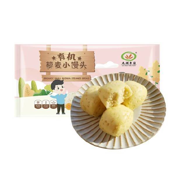 九洲丰园有机藜麦小馒头260g
