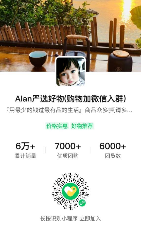 Alan严选好物(购物加微信入群) 介绍图