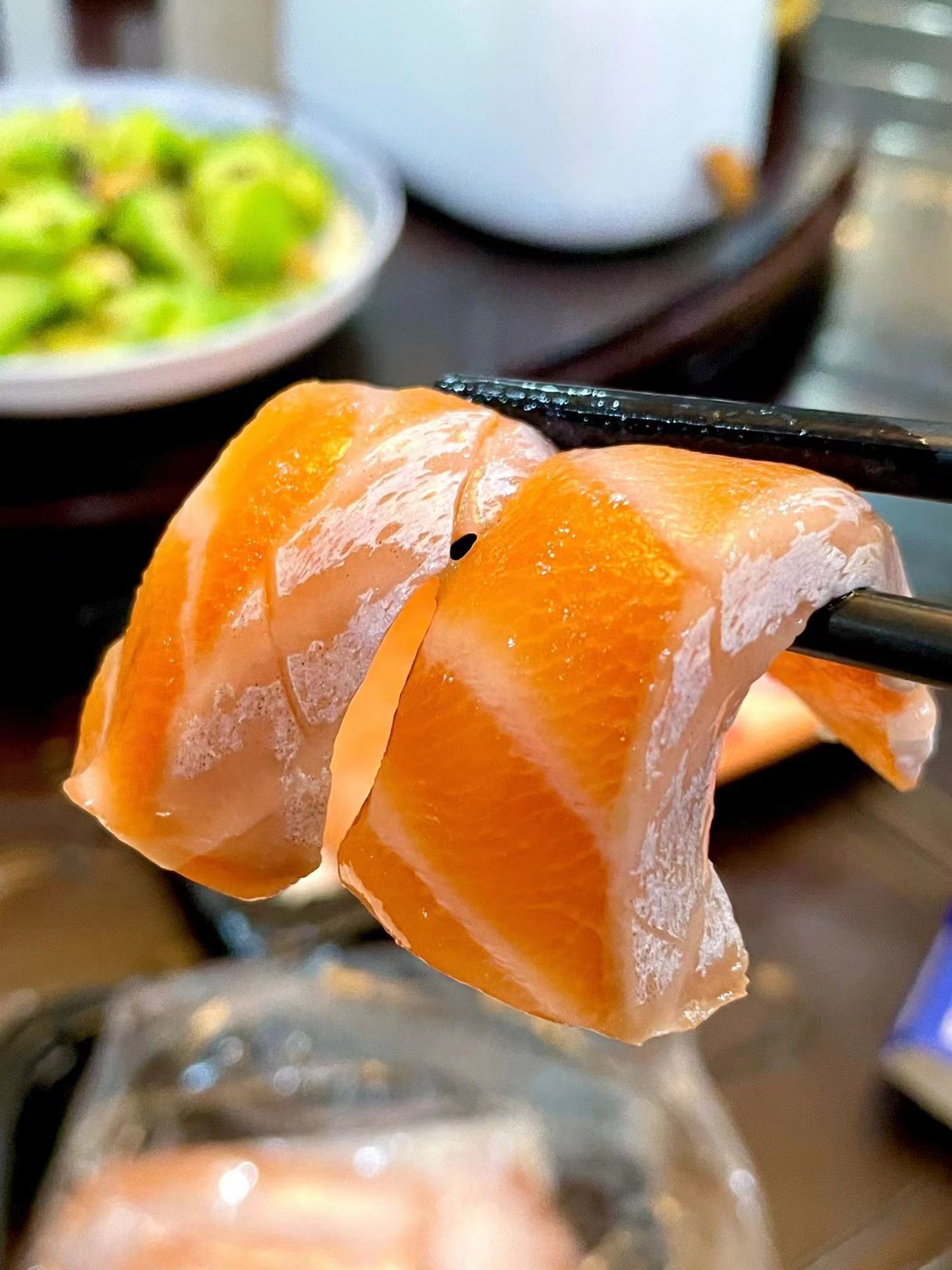 挪威三文鱼刺身：来自纯净海域的馈赠