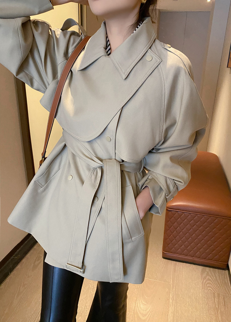 秋日新宠｜英伦风中长款双排扣风衣，用心选料，只为遇见懂的人
