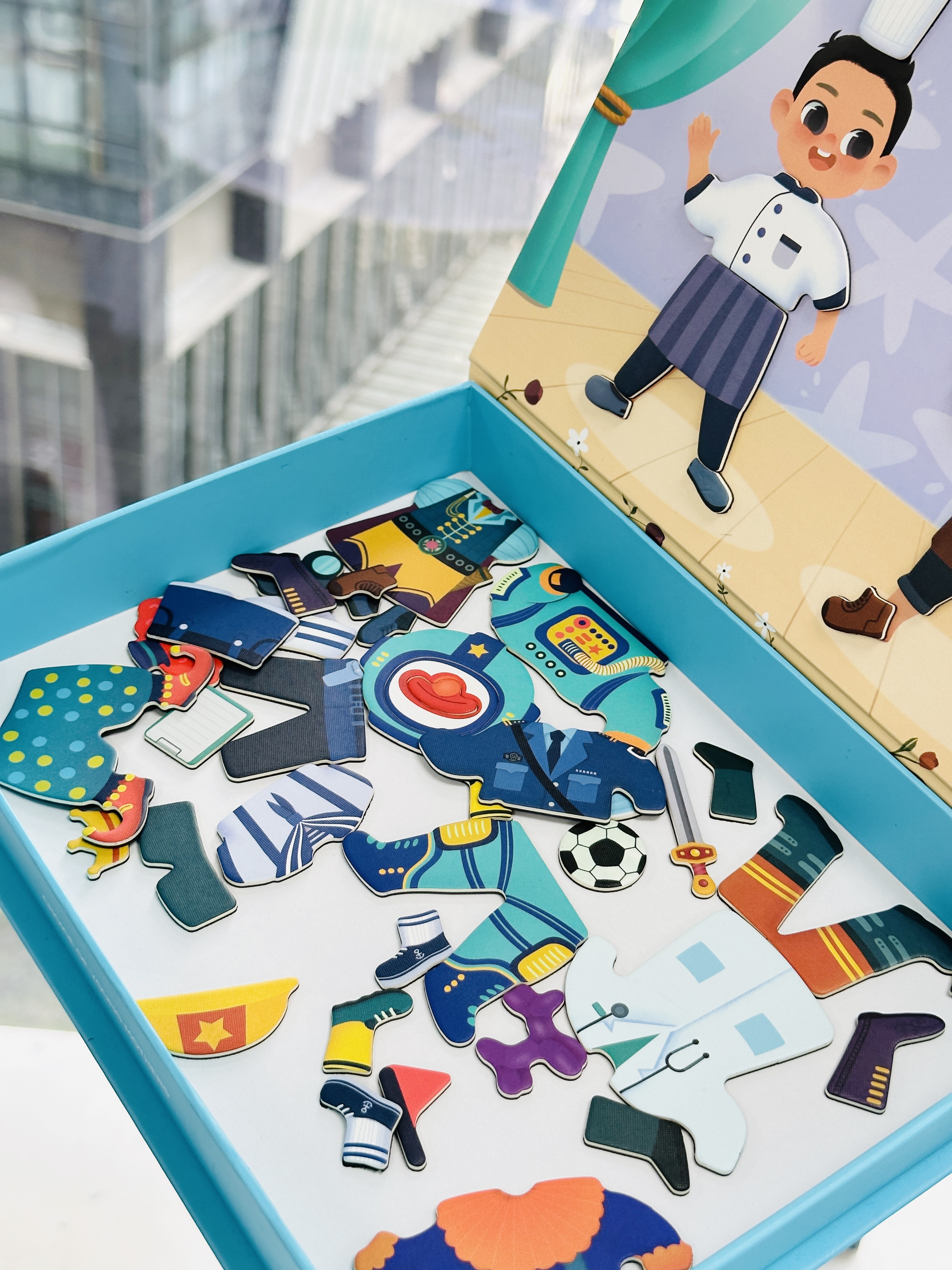 贝恩施职业启蒙磁力拼图：开启孩子的梦想之门