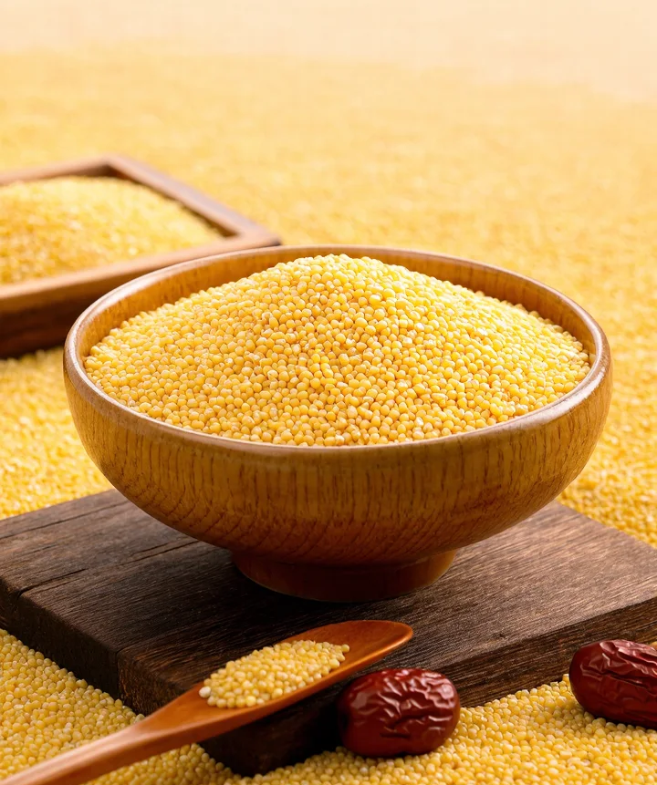 金灿灿的米脂小米：一捧黄土高原的阳光，满口历史的绵长