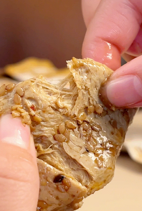 卤趣即食面筋：一筷头弹起的麦田诗